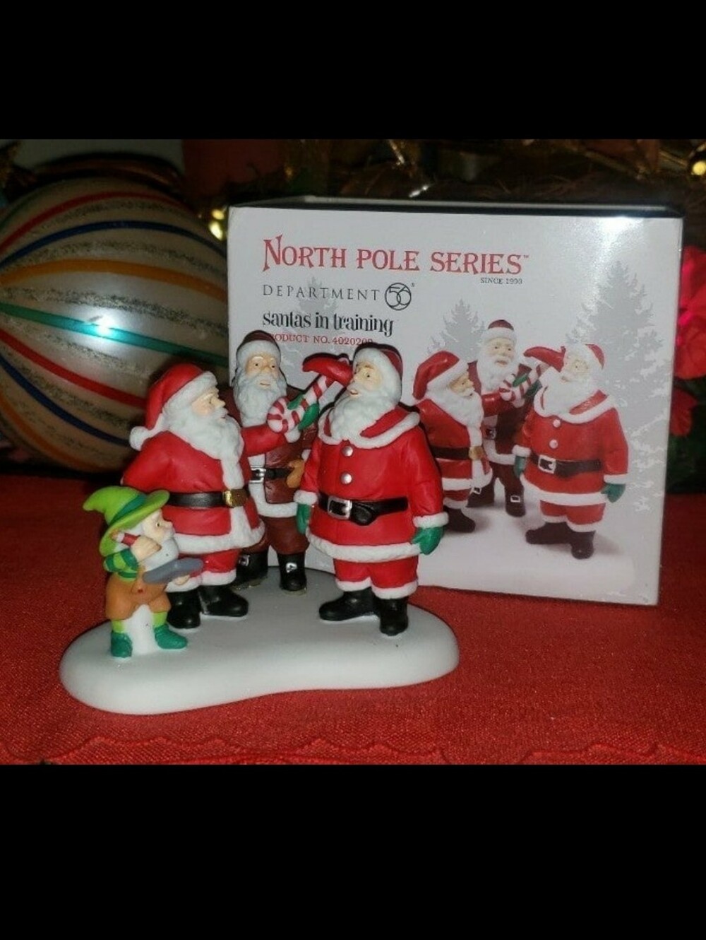 Department 56 "Santas In Training"North Pole Series